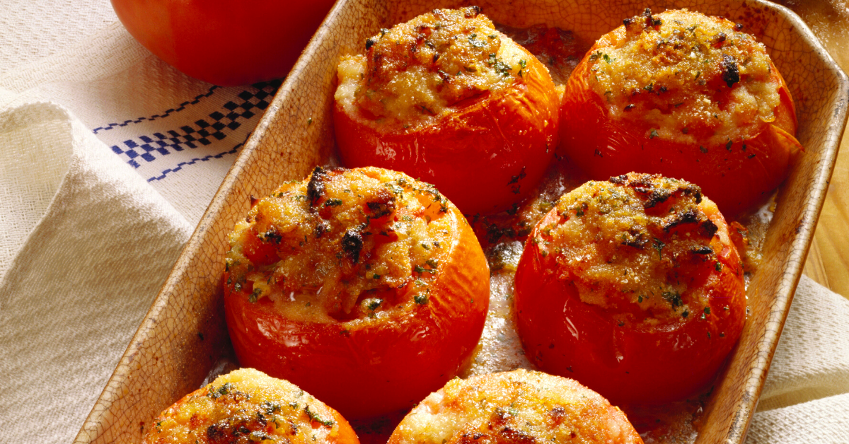 Baked Stuffed Tomatoes