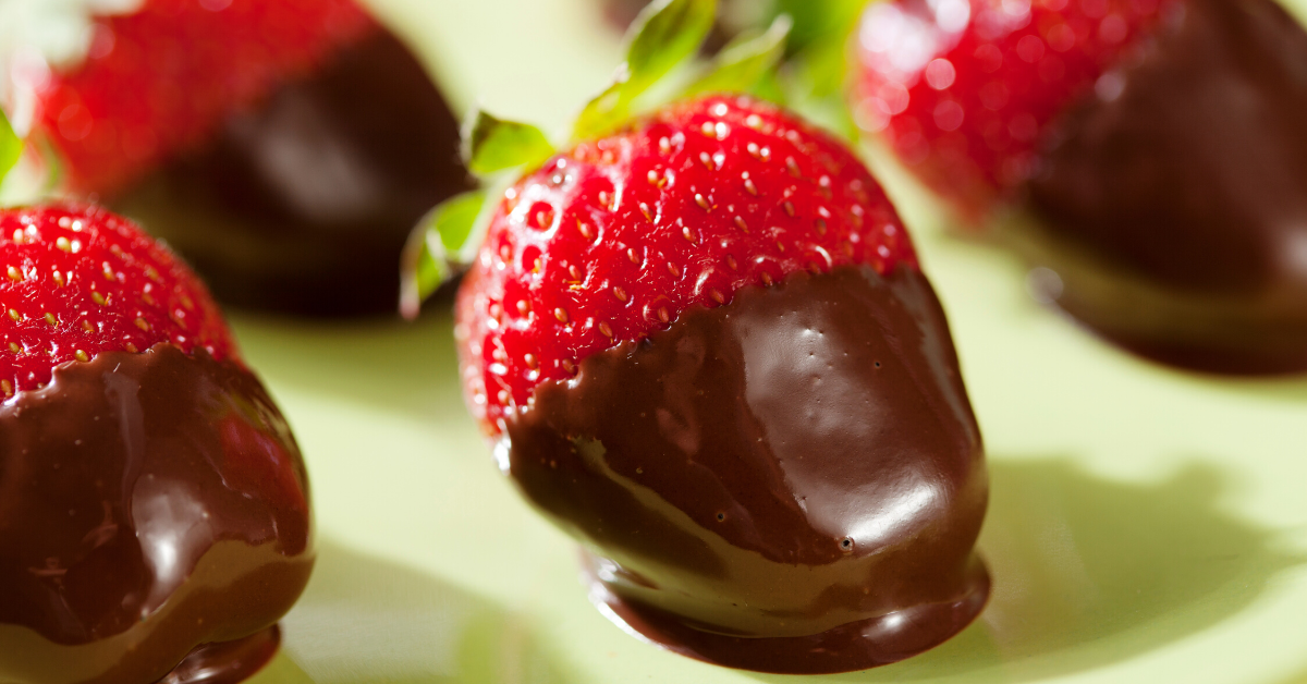 Chocolate-dipped strawberries