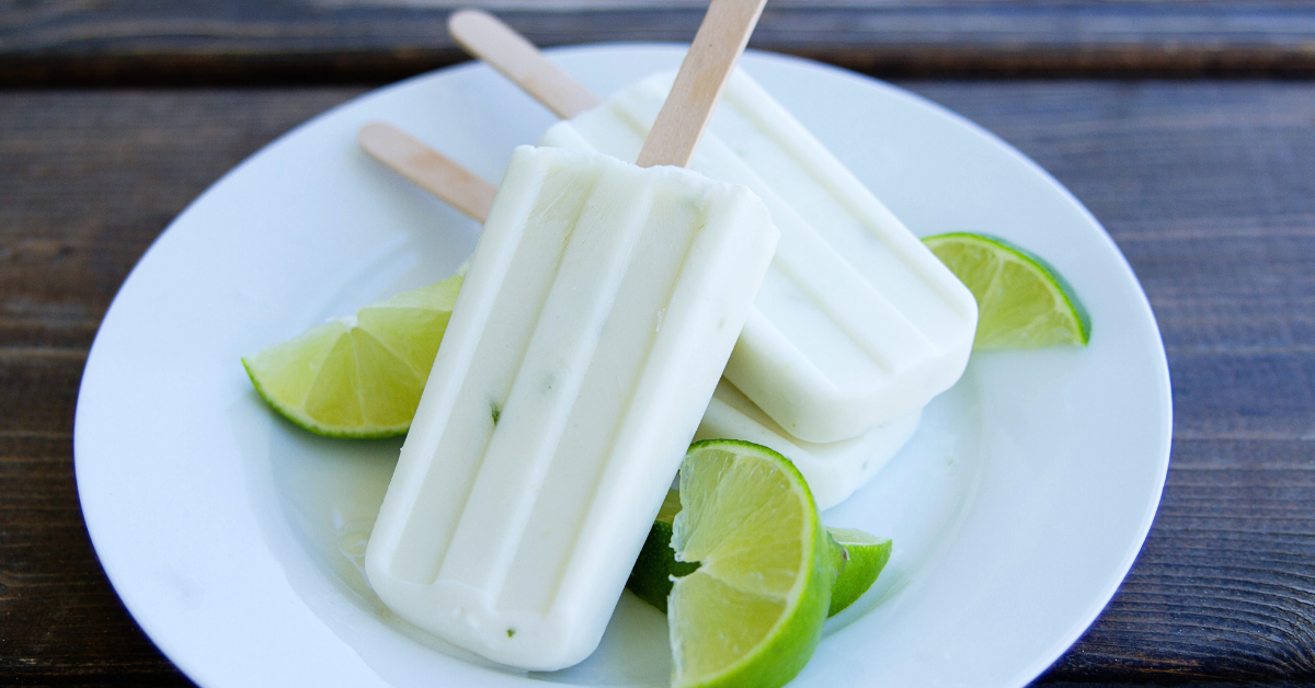 Coconut Lime Popsicles