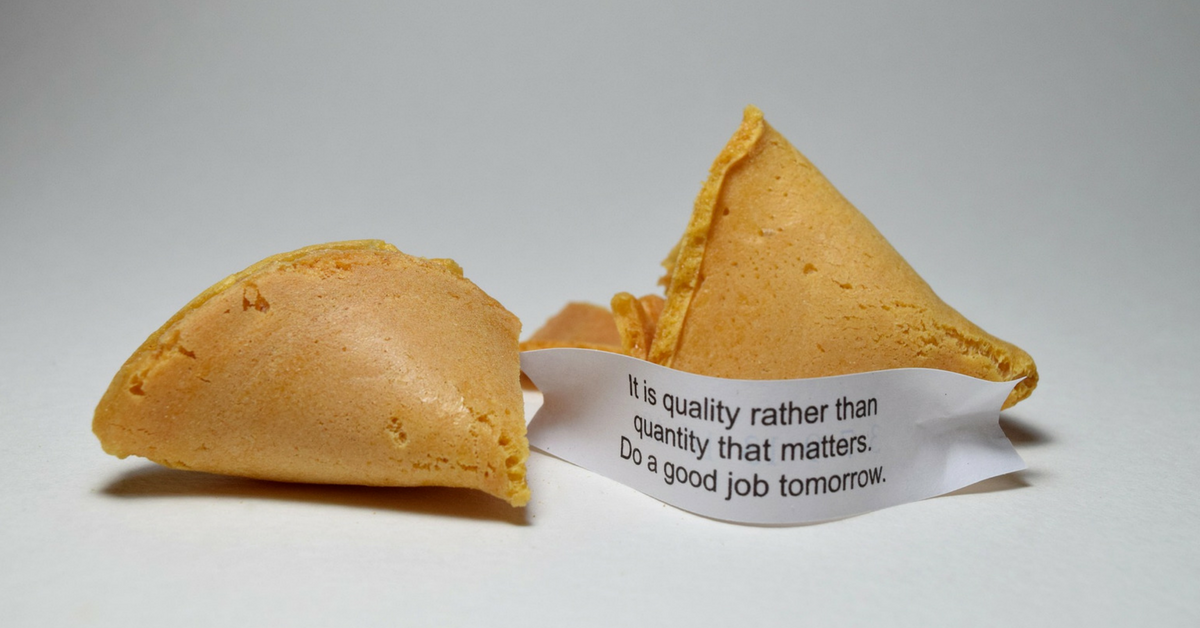 Fortune cookie