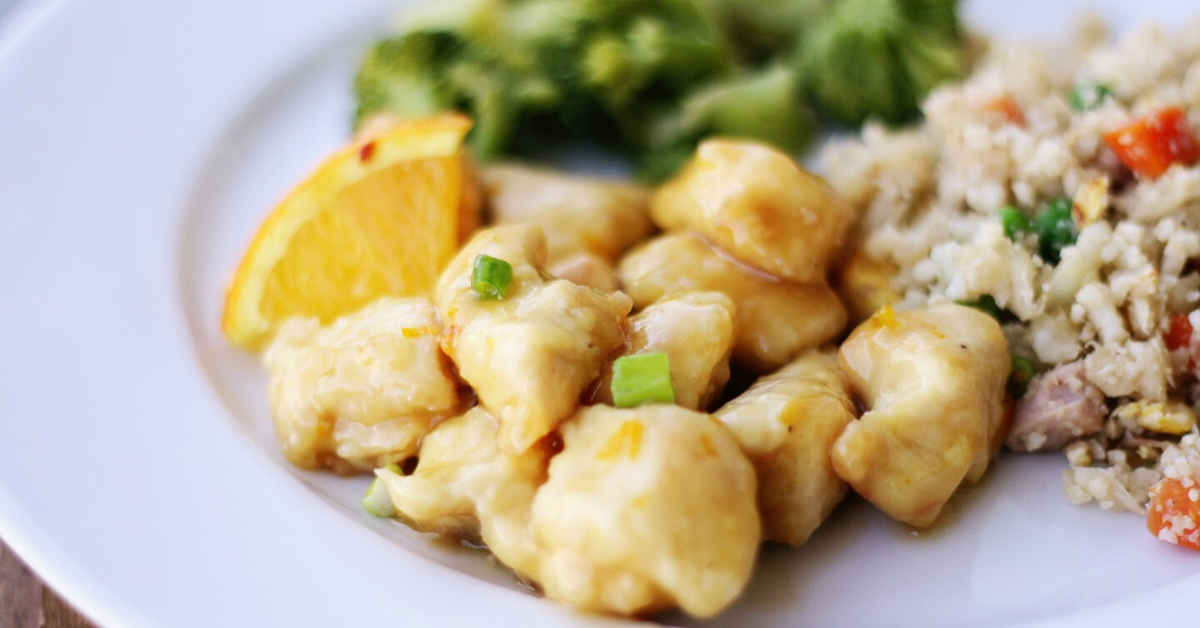 Low-carb Orange Chicken