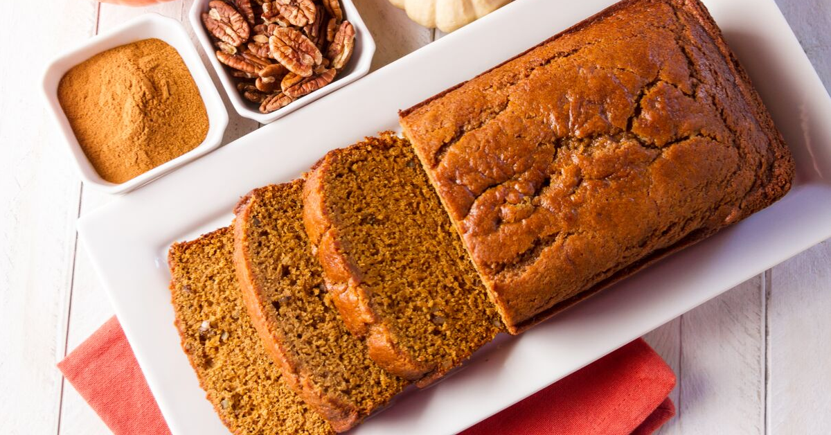 Low-carb Pumpkin Bread