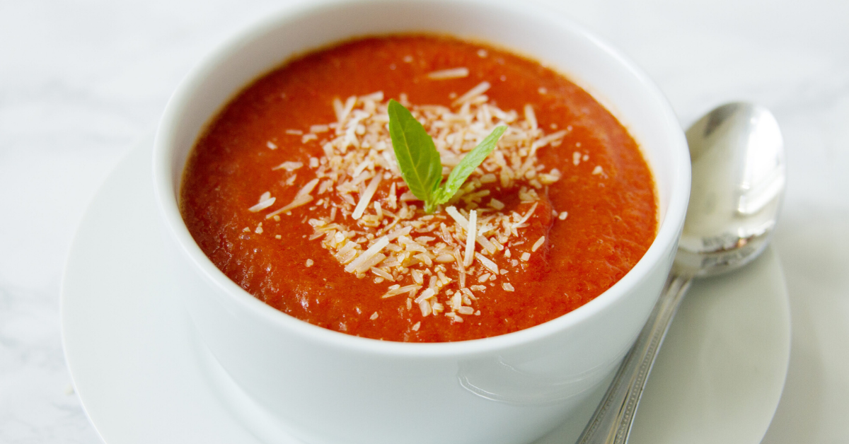 Vegetable Tomato Soup Low-Carb