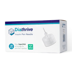 Medt - Fine Insulin Pen Needles (32G 4mm) - Diabetic Needles for
